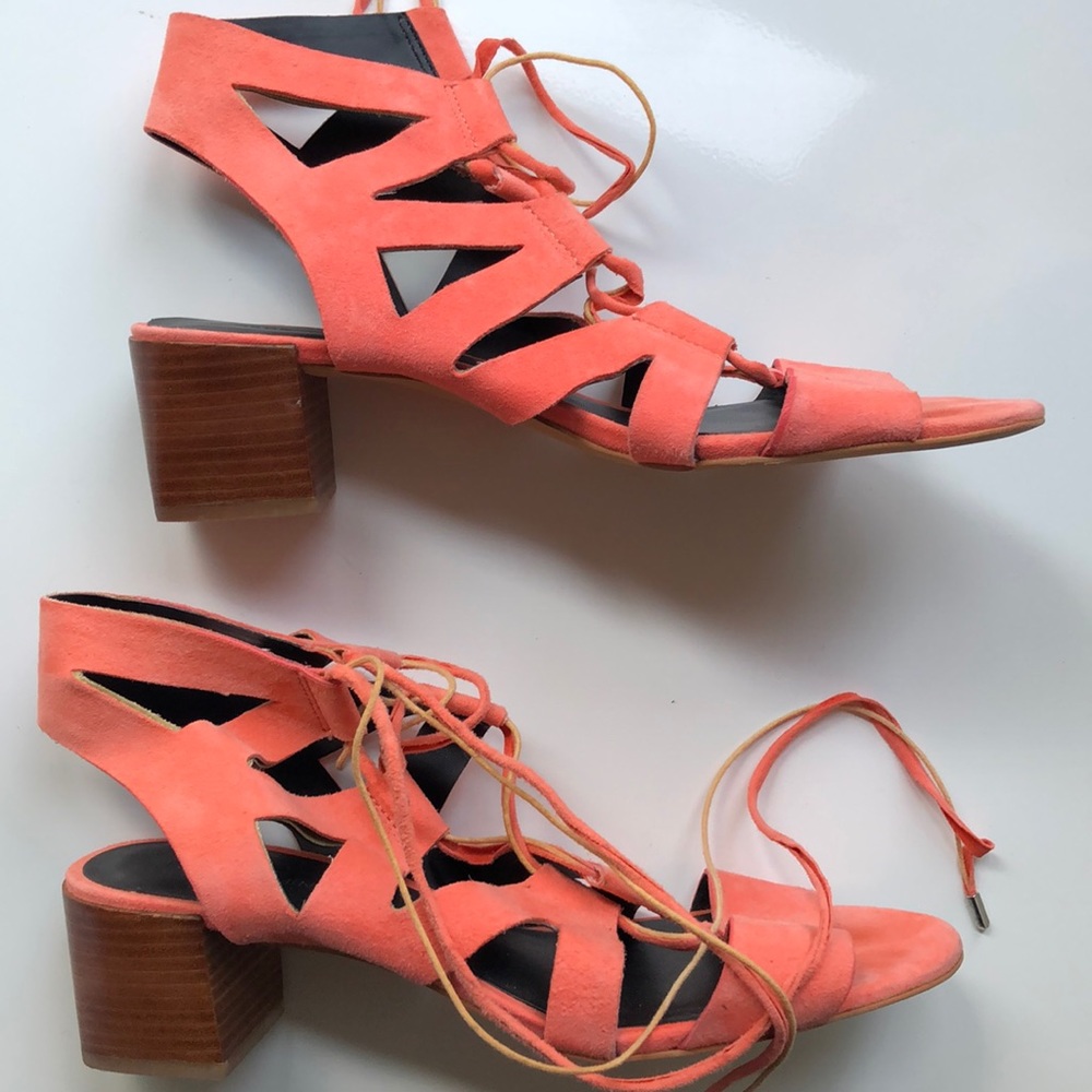 Rebecca Minkoff Block Heel Sandals